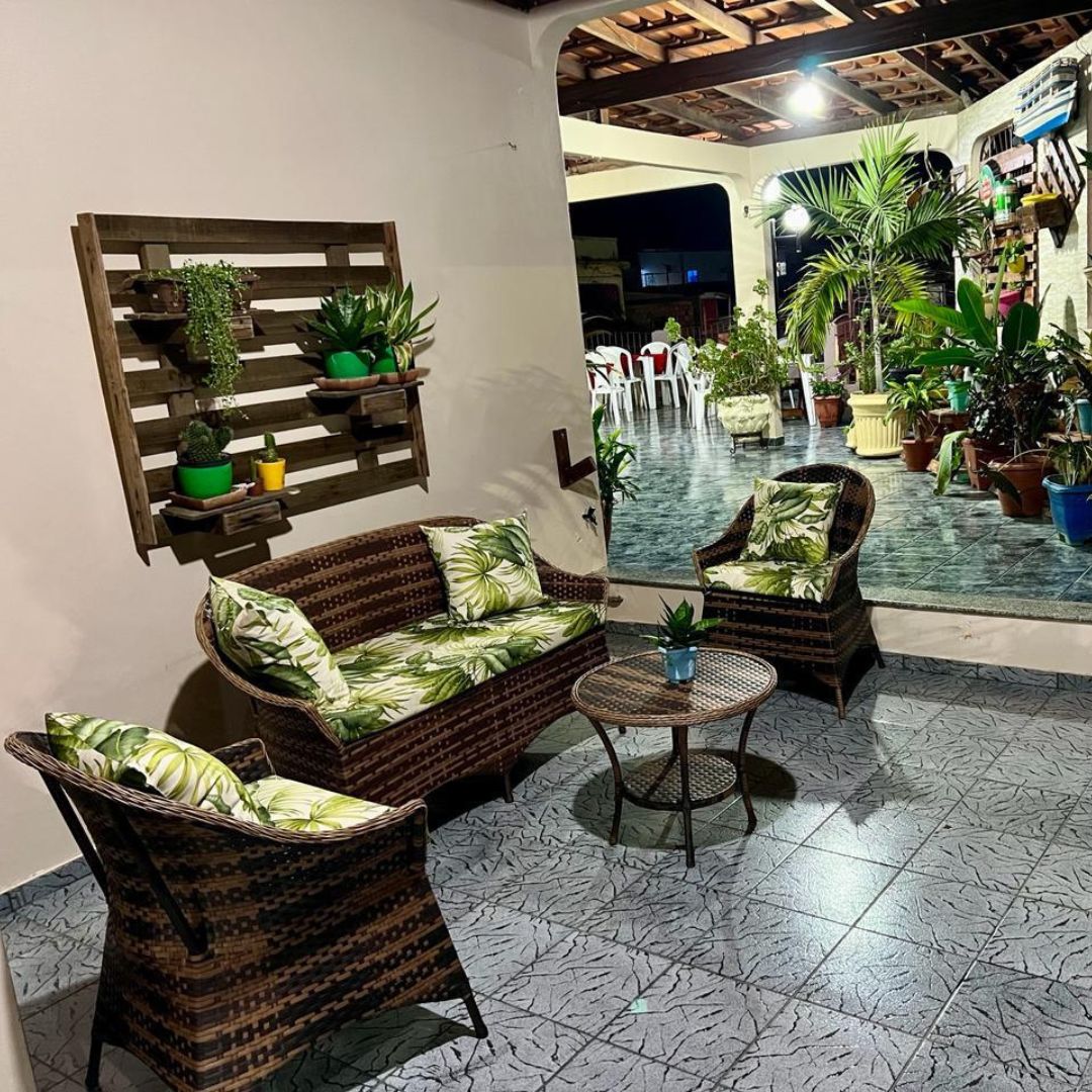 6 Conjunto Esplendor para área externa com foco em decoração e elegância para receber visitas