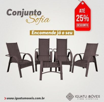 Promoção do conjunto Sofia